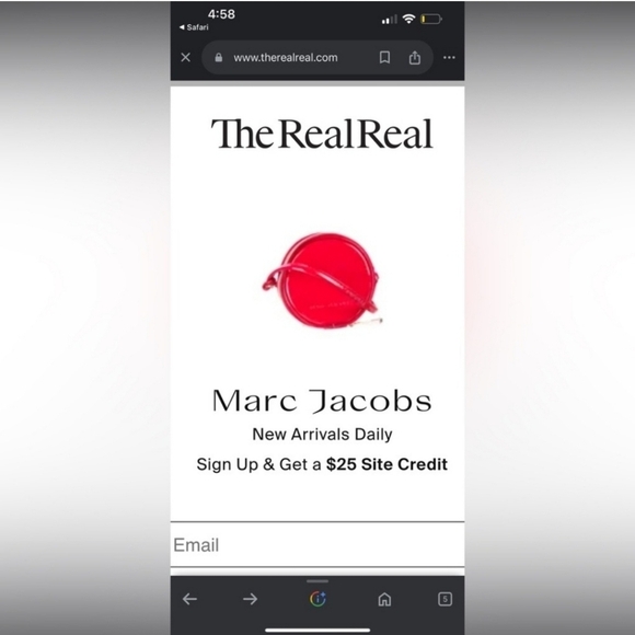 🔹️ Marc Jacobs🔹️ Mini red Crossbody bag ✨️❤️ - Picture 8 of 12